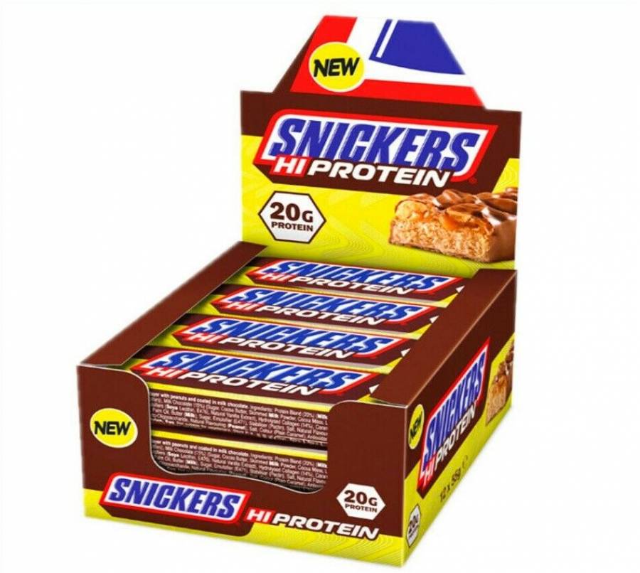 Snickers Hi Protein 12 x 55g box